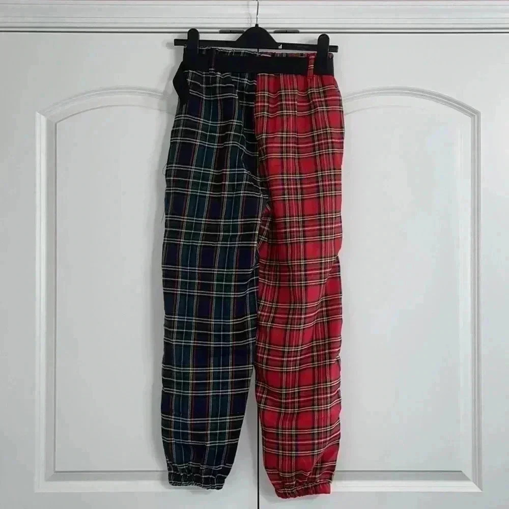Angel Kiss Plaid Joggers - Picture 10 of 13